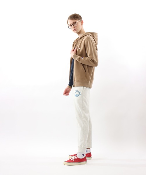 Champion(チャンピオン)の「【Champion/チャンピオン】メンズ ベーシック ジップフーデッドスウェットシャツ(パーカー・メンズ・ブラウン系・LARGE/MEDIUM/XX-LARGE/X-LARGE/SMALL)」の7枚目の写真