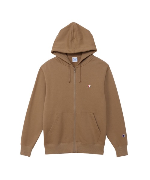 Champion(チャンピオン)の「【Champion/チャンピオン】メンズ ベーシック ジップフーデッドスウェットシャツ(パーカー・メンズ・ブラウン系・LARGE/MEDIUM/XX-LARGE/X-LARGE/SMALL)」の8枚目の写真