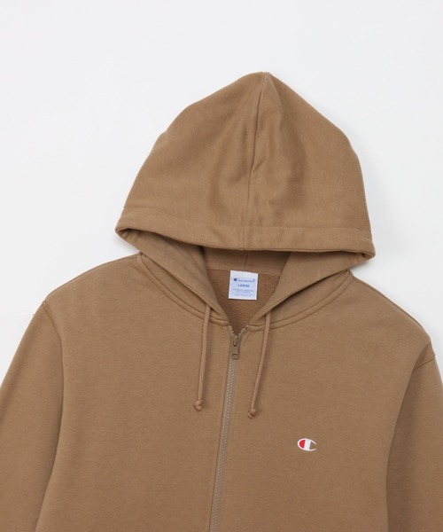 Champion(チャンピオン)の「【Champion/チャンピオン】メンズ ベーシック ジップフーデッドスウェットシャツ(パーカー・メンズ・ブラウン系・LARGE/MEDIUM/XX-LARGE/X-LARGE/SMALL)」の10枚目の写真