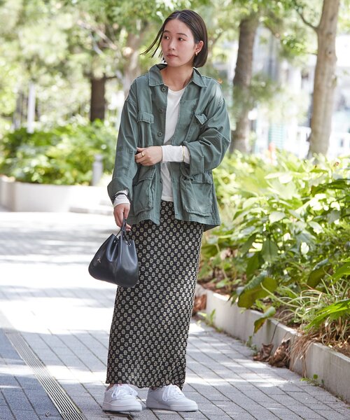 B.C STOCK（ベーセーストック）の「《追加2》シアークルーネックロンT（Tシャツ/カットソー・レディース・ブラック/ホワイト/ピンク・FREE）」の21枚目の写真