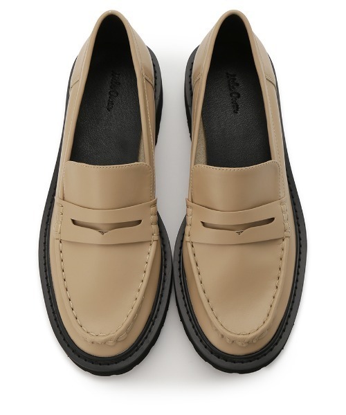 Mila Owen（ミラオーウェン）の「ベーシックローファー（ローファー・レディース・ベージュ/ブラック・36/37/38）」の5枚目の写真