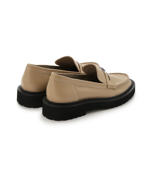 Mila Owen（ミラオーウェン）の「ベーシックローファー（ローファー・レディース・ベージュ/ブラック・36/37/38）」の6枚目の写真