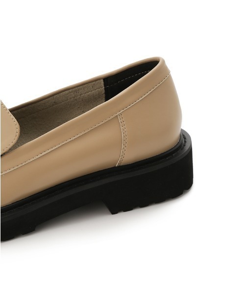 Mila Owen（ミラオーウェン）の「ベーシックローファー（ローファー・レディース・ベージュ/ブラック・36/37/38）」の9枚目の写真