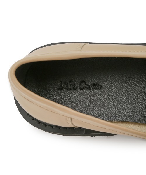 Mila Owen（ミラオーウェン）の「ベーシックローファー（ローファー・レディース・ベージュ/ブラック・36/37/38）」の10枚目の写真