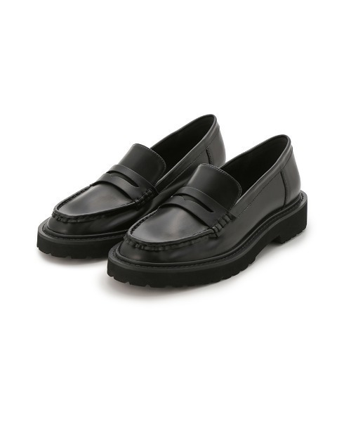 Mila Owen（ミラオーウェン）の「ベーシックローファー（ローファー・レディース・ベージュ/ブラック・36/37/38）」の3枚目の写真