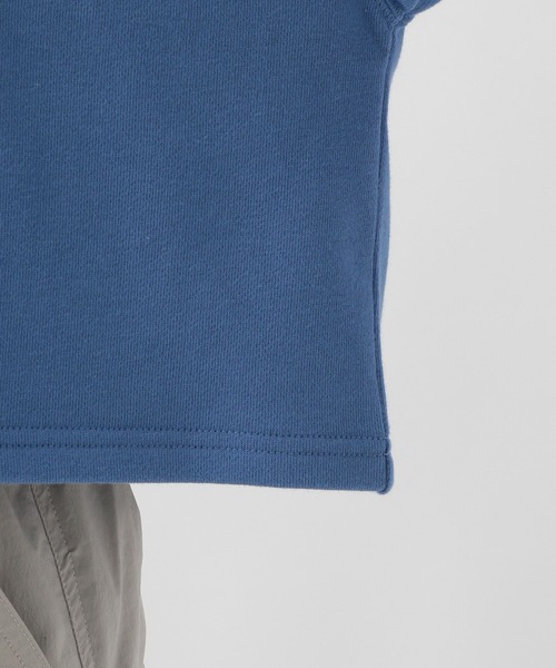 Champion(チャンピオン)の「【Champion(チャンピオン)】別注ロゴショートスウェット(スウェット・レディース・オートミール/オフホワイト/ブルー・FREE)」の19枚目の写真