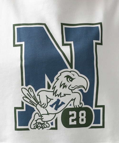 Champion(チャンピオン)の「【Champion(チャンピオン)】別注ロゴショートスウェット(スウェット・レディース・オートミール/オフホワイト/ブルー・FREE)」の21枚目の写真