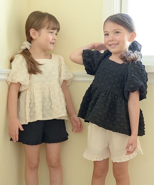 【ぶーぶさま専用】ボリュームスリーブbigリボンシャツ(ブラック) MYINE BONLECILL ブラウス シャツ ボリュームスリーブ 2way フリル