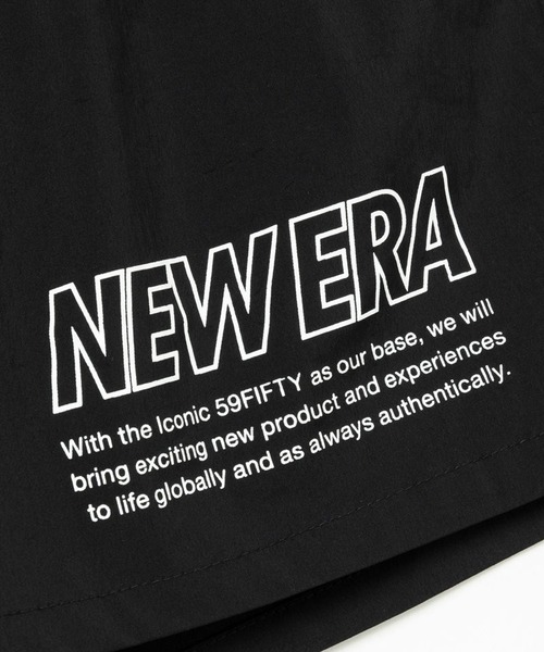 NEW ERA(ニューエラ)の「NEW ERA/ニューエラ ハーフパンツ ショートパンツ ショーツ ロゴ シンプル ナイロン ストレッチ 撥水 14121986(その他パンツ・メンズ・ブラック・L/XL/M)」の18枚目の写真