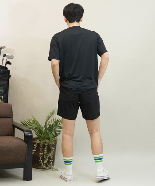 NEW ERA(ニューエラ)の「NEW ERA/ニューエラ ハーフパンツ ショートパンツ ショーツ ロゴ シンプル ナイロン ストレッチ 撥水 14121986(その他パンツ・メンズ・ブラック・L/XL/M)」の7枚目の写真
