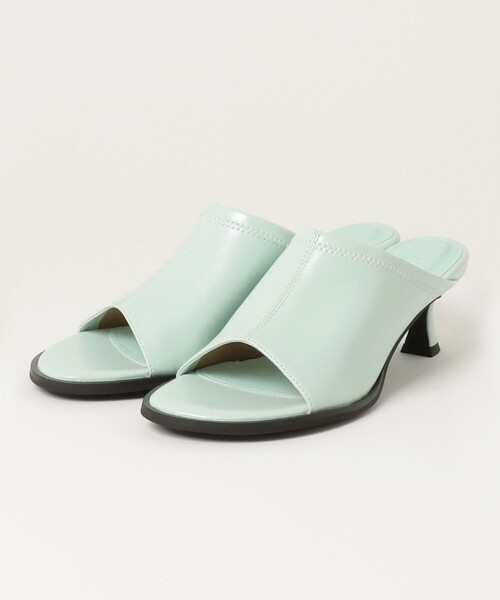 LE VERNIS（ル・ベルニ）の「【LE VERNIS/ルベルニ】ストレッチローヒールミュール（サンダル・レディース・ミント/ブラック・23.5/24.5）」の8枚目の写真