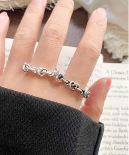 Burner（バーナー）の「【OKUOKU　0909】デザイン リング oku-ring-682636562253-4A　Y（リング・メンズ・アンティークシルバー/シルバー・FREE）」の5枚目の写真