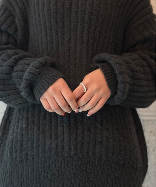 Burner（バーナー）の「【OKUOKU　0909】デザイン リング oku-ring-682636562253-4A　Y（リング・メンズ・アンティークシルバー/シルバー・FREE）」の8枚目の写真