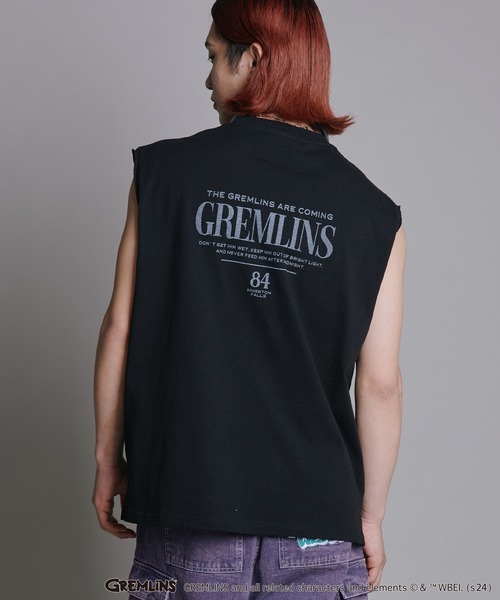 GREMLINS / グレムリン】ヴィンテージ風ノースリーブTシャツ（T