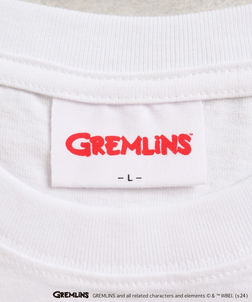 ADPOSION(アドポーション)の「【GREMLINS / グレムリン】ヴィンテージ風ノースリーブTシャツ(Tシャツ/カットソー・メンズ・ブラック/チャコールグレー/ホワイト・MEDIUM/LARGE/X-LARGE)」の4枚目の写真