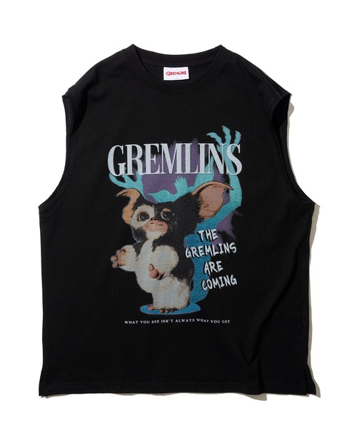 ADPOSION(アドポーション)の「【GREMLINS / グレムリン】ヴィンテージ風ノースリーブTシャツ(Tシャツ/カットソー・メンズ・ブラック/チャコールグレー/ホワイト・MEDIUM/LARGE/X-LARGE)」の13枚目の写真