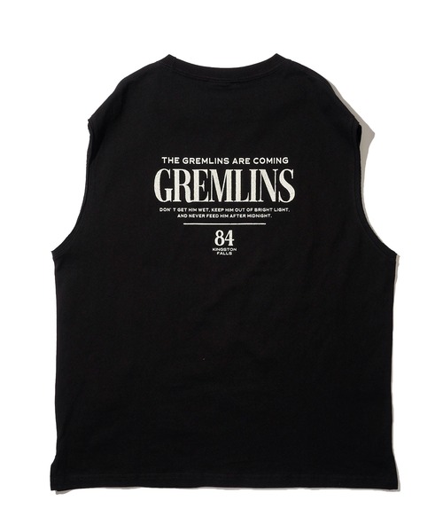 ADPOSION(アドポーション)の「【GREMLINS / グレムリン】ヴィンテージ風ノースリーブTシャツ(Tシャツ/カットソー・メンズ・ブラック/チャコールグレー/ホワイト・MEDIUM/LARGE/X-LARGE)」の14枚目の写真