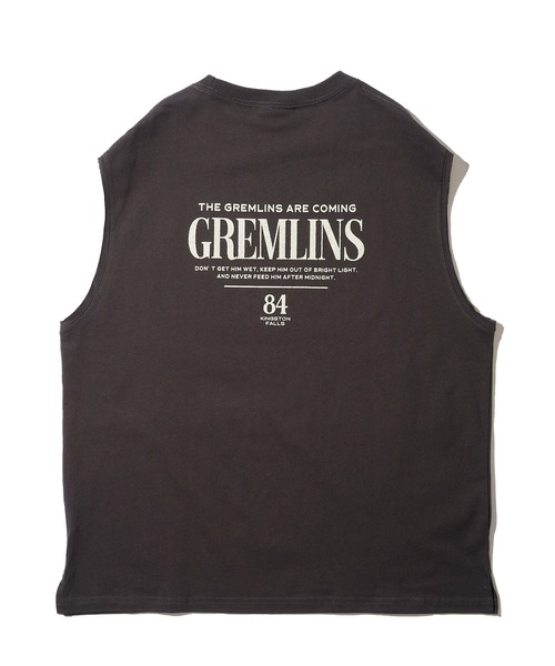 ADPOSION(アドポーション)の「【GREMLINS / グレムリン】ヴィンテージ風ノースリーブTシャツ(Tシャツ/カットソー・メンズ・ブラック/チャコールグレー/ホワイト・MEDIUM/LARGE/X-LARGE)」の16枚目の写真