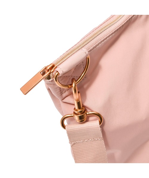 Francfranc(フランフラン)の「キルティング 2WAYキャリーオントート ピンク(トートバッグ・レディース・ピンク・FREE)」の6枚目の写真