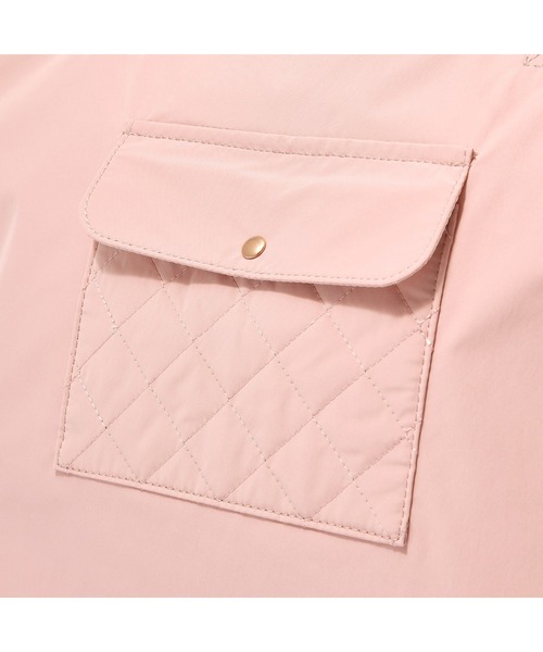 Francfranc(フランフラン)の「キルティング 2WAYキャリーオントート ピンク(トートバッグ・レディース・ピンク・FREE)」の7枚目の写真