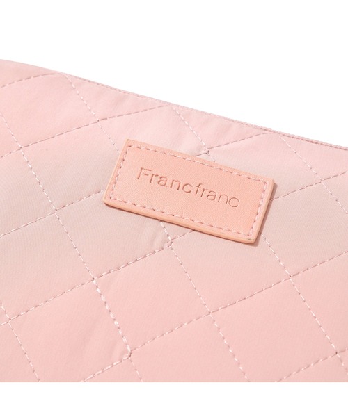 Francfranc(フランフラン)の「キルティング 2WAYキャリーオントート ピンク(トートバッグ・レディース・ピンク・FREE)」の4枚目の写真