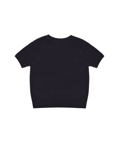 LUVISTRUE（ラヴイズトゥルー）の「DN BOUCLE LOVE KNIT（ニット/セーター・レディース・ネイビー/アイボリー/ブラック・FREE）」の17枚目の写真