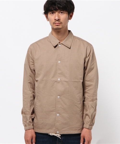 WEGO(ウィゴー)の「WEGO/シャツコーチジャケット(ブルゾン・メンズ・ベージュ/グレー系その他・MEDIUM/LARGE)」の5枚目の写真