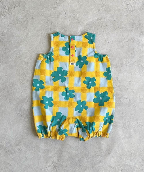 HOGAN RANCH WEAR(ホーガンランチウエア)の「ソウガラタンクロンパース(70~80cm)(ロンパース・キッズ・マルチ/アイボリー/グリーン・80/70)」の6枚目の写真