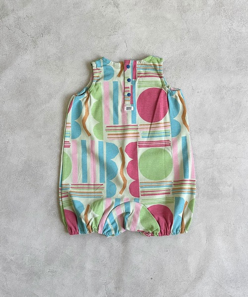 HOGAN RANCH WEAR(ホーガンランチウエア)の「ソウガラタンクロンパース(70~80cm)(ロンパース・キッズ・マルチ/アイボリー/グリーン・80/70)」の8枚目の写真