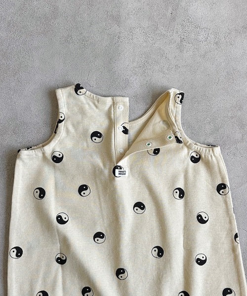 HOGAN RANCH WEAR(ホーガンランチウエア)の「ソウガラタンクロンパース(70~80cm)(ロンパース・キッズ・マルチ/アイボリー/グリーン・80/70)」の12枚目の写真