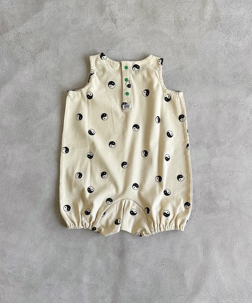 HOGAN RANCH WEAR(ホーガンランチウエア)の「ソウガラタンクロンパース(70~80cm)(ロンパース・キッズ・マルチ/アイボリー/グリーン・80/70)」の10枚目の写真