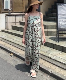 Kastane | 【2024SS/2サイズ展開】グラフィティキャミワンピース(ワンピース)