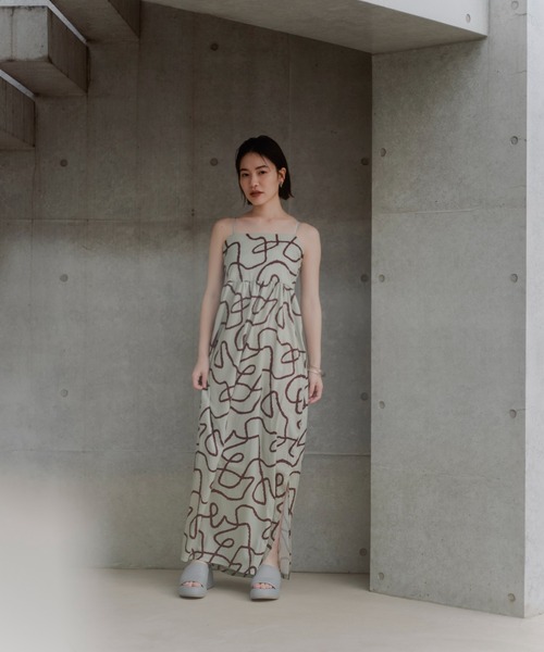 Kastane（カスタネ）の「【2024SS/2サイズ展開】グラフィティキャミ