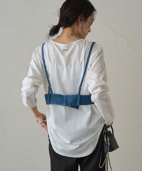 Loungedress  デニムブラビスチェ LOUNGEDRESS（ラウンジドレス）の「デニムブラビスチェ（キャミソール