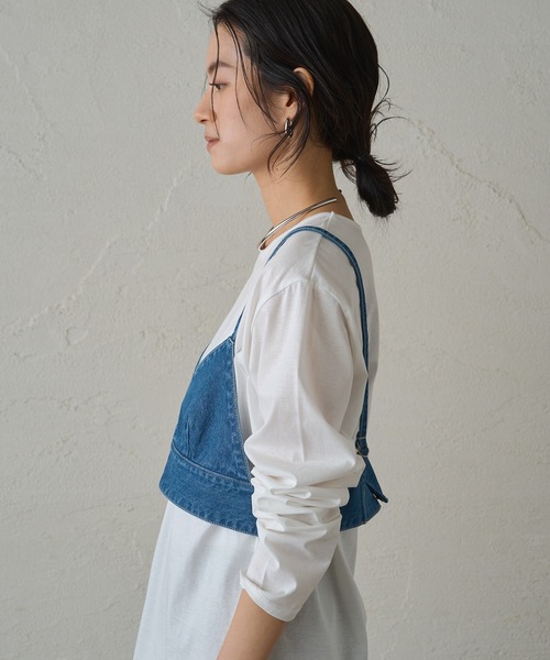 LOUNGEDRESS（ラウンジドレス）の「デニムブラビスチェ（キャミソール