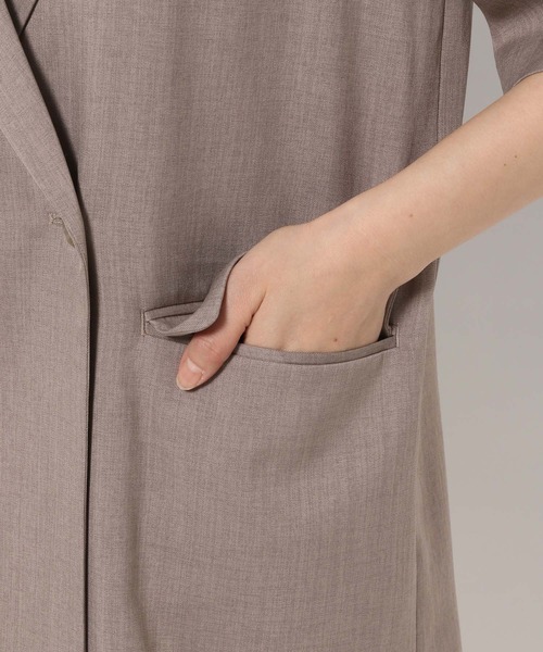 【セール】［追加1］タックスリーブアソートジャケット 113619（テーラードジャケット）｜mysty woman（ミスティウーマン）