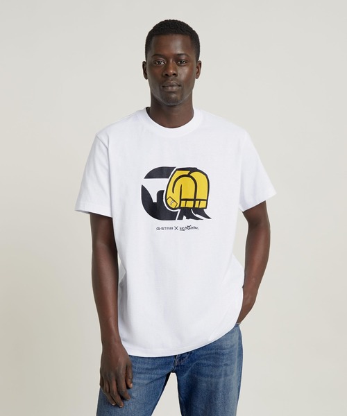 セール】JEANS CARTOON LOOSE T-SHIRT/アートグラフィック