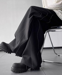Theater code | unique line pants / ユニーク ライン パンツ(スラックス)