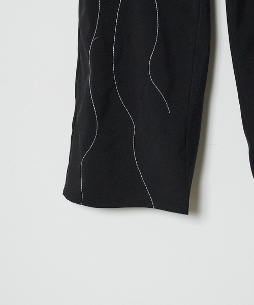 Theater code(シアターコード)の「▲unique line pants / ユニーク ライン パンツ(スラックス・メンズ・ブラック・3/2)」の15枚目の写真