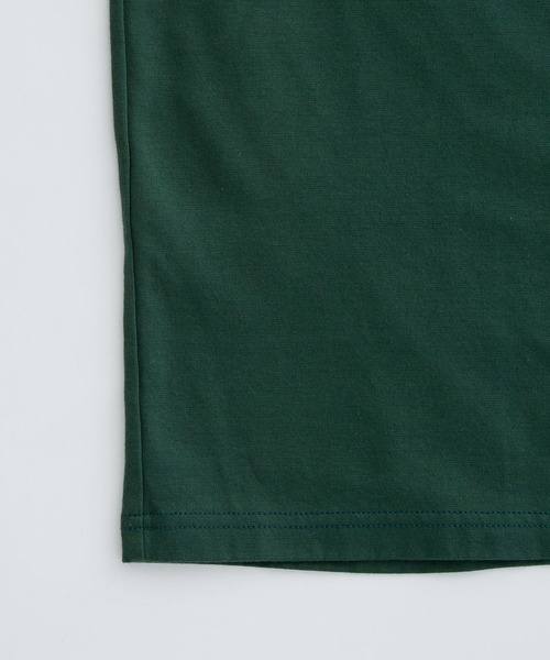 ADAM ET ROPE'（アダムエロペ）の「《新色追加》【Albini/アルビニ】オーガニック ポンチ オーバーサイズ ノースリーブ Tシャツ（Tシャツ/カットソー・メンズ・ライトグレー/ダークブラウン/ダークグリーン/ホワイト系その他2/ブラック・FREE）」の8枚目の写真