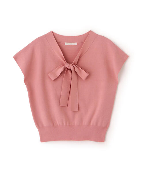 【新品】プロポーションボディドレッシング リボンボウタイフレンチニット PROPORTION BODY DRESSING（プロポーションボディドレッシング
