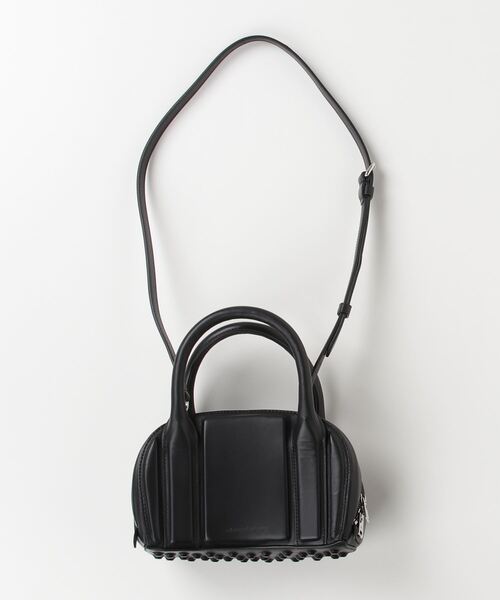 alexanderwang（アレキサンダーワン）の「ROC SMALL TOP HANDLE W/ SHOULDER STRAP（ハンドバッグ・レディース・ブラック・ONE SIZE）」の5枚目の写真