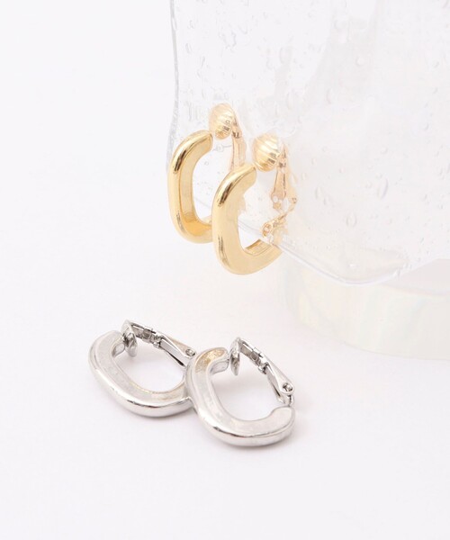 NOLLEY’S（ノーリーズ）の「2WAYカフイヤリング（イヤリング・レディース・シルバー/ゴールド・FREE）」の4枚目の写真