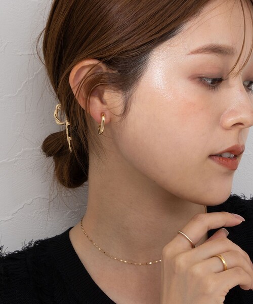 NOLLEY’S（ノーリーズ）の「2WAYカフイヤリング（イヤリング・レディース・シルバー/ゴールド・FREE）」の3枚目の写真