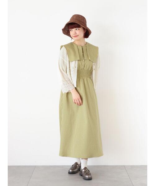 ehka sopo（エヘカソポ）の「ペーパーチューリップハット（ハット・レディース・ブラック/ブラウン/キナリ・F）」の10枚目の写真