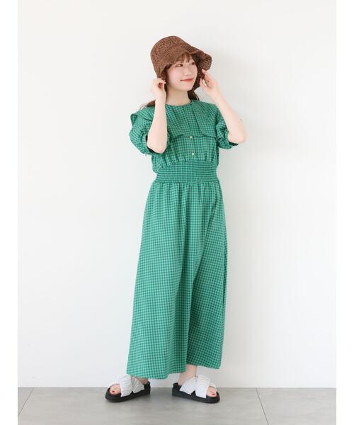 ehka sopo（エヘカソポ）の「ペーパーチューリップハット（ハット・レディース・ブラック/ブラウン/キナリ・F）」の12枚目の写真