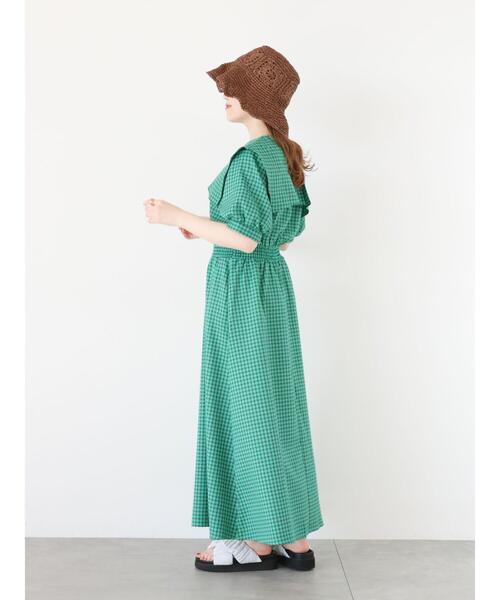 ehka sopo（エヘカソポ）の「ペーパーチューリップハット（ハット・レディース・ブラック/ブラウン/キナリ・F）」の13枚目の写真