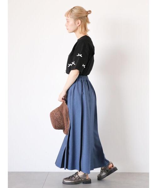 ehka sopo（エヘカソポ）の「ペーパーチューリップハット（ハット・レディース・ブラック/ブラウン/キナリ・F）」の17枚目の写真