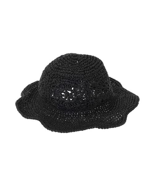 ehka sopo（エヘカソポ）の「ペーパーチューリップハット（ハット・レディース・ブラック/ブラウン/キナリ・F）」の19枚目の写真