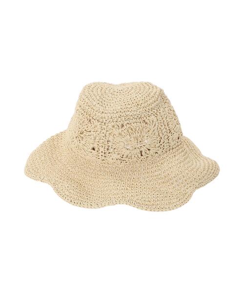 ehka sopo（エヘカソポ）の「ペーパーチューリップハット（ハット・レディース・ブラック/ブラウン/キナリ・F）」の21枚目の写真